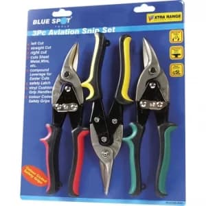 Aviation Tinsnips Set, 3 Piece
