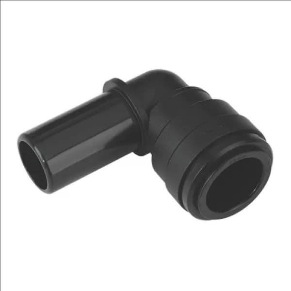 SEALEY CAS22SE Stem Elbow 22mm Pack of 2 (John Guest Speedfit® - PM222222E)