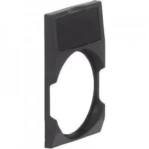 Label holder square Black BACO BAL