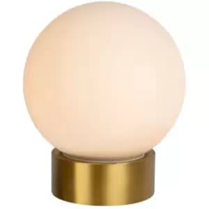 Lucide JORIT - Table Lamp - Ø20cm - 1xE27 - Opal
