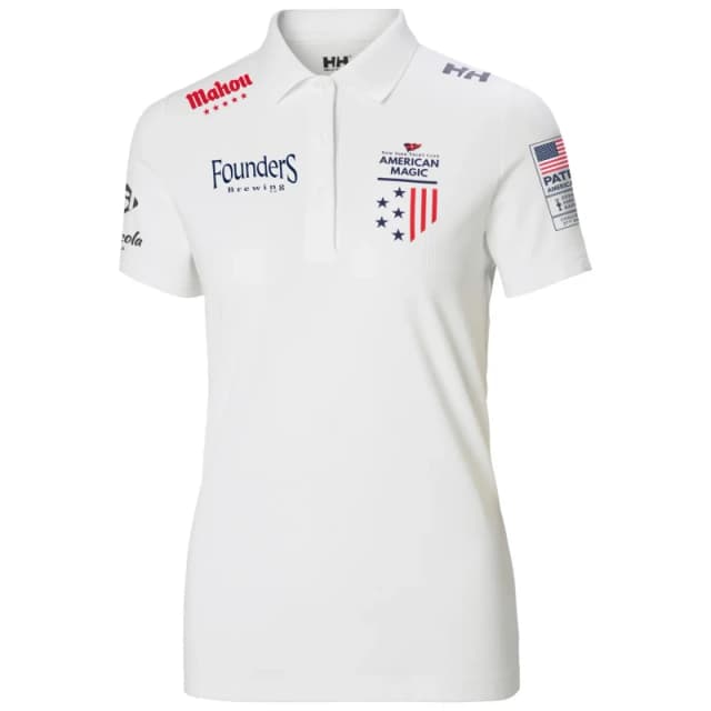 Helly Hansen Womens polo shirt Helly Hansen Crew Tech Blanc Female L