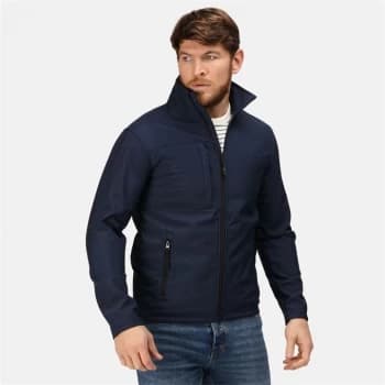 Regatta Octagon II 3 Layer Sotshell Jacket - Navy(SlGrey)