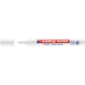 Edding 4095 Round Chalk Marker - White