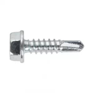 Self Drilling Screw 4.8 X 19MM Hex Head Zinc DIN 7504K Pack of 100