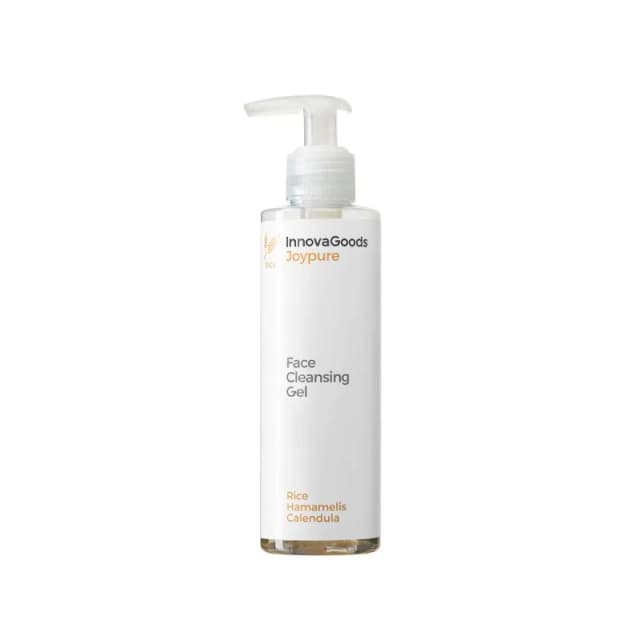 Sublime Market Connect Facial Cleansing Gel - InnovaGoods - Rice Joypure - 200ml - Vegan - Natural Ingredients white white
