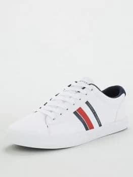 Tommy Hilfiger Stripe Detail Trainers - White
