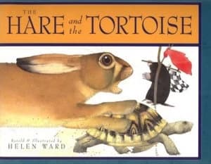 The Hare and the Tortoise by Helen Ward Paperback