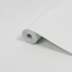 Laura Ashley Canvas White Smooth Wallpaper