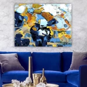 93541693_70100 Multicolor Decorative Canvas Painting