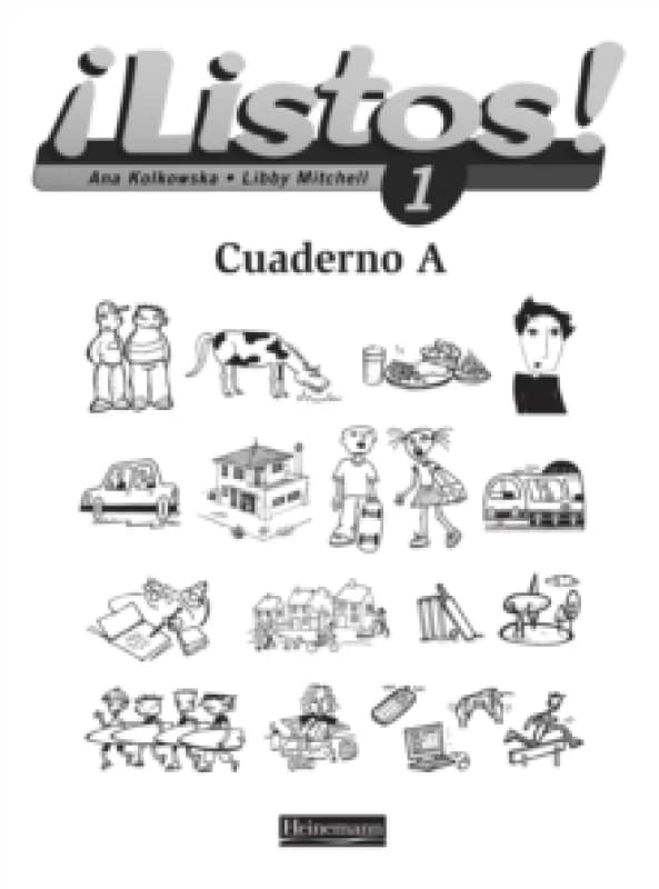 Libby Mitchell Listos! 1 Workbook A (Pack of 8) Book Multi