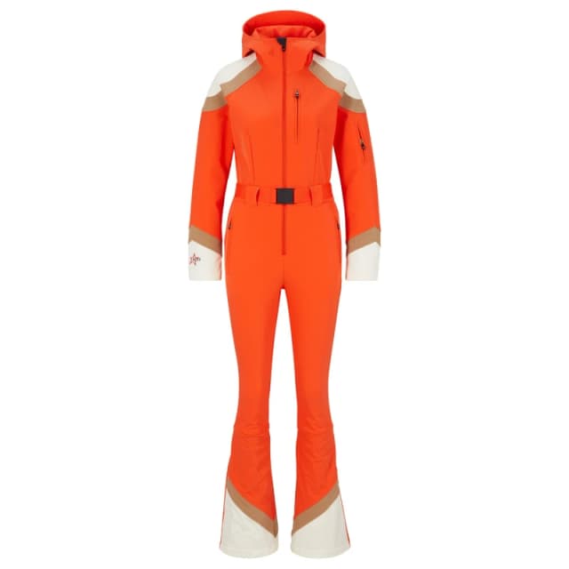 Boss Womens Weather-Resistant Ski Suit Orange female 14 (XL)