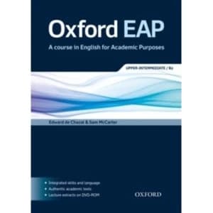 Oxford EAP: Upper-Intermediate/B2: Student's Book and DVD-ROM Pack by Oxford University Press (Mixed media product,...