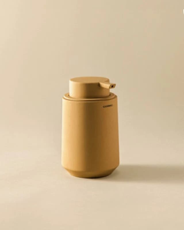 Cosmic Soap Dispenser, 350Ml, Easy Refill, Durable. Non-Drip Nozzle For Kitchen And Bathroom, Mandarin, Saona Collection