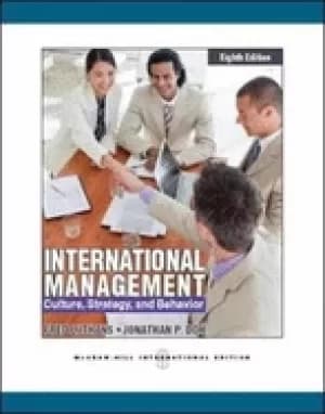 international management culture strategy and behavior 8th edn