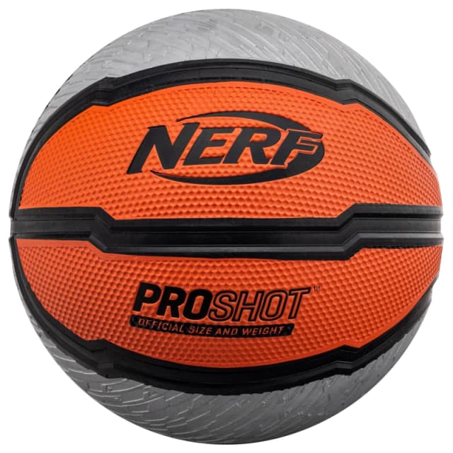 Nerf Proshot Rubber Basketball - Multi Multi One Size