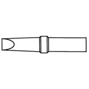 Soldering tip Flat Weller Professional 4ETB 1 Tip size 2.4 mm