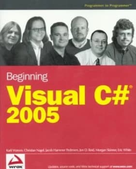 Beginning Visual C Hash 2005 by Karli Watson Paperback