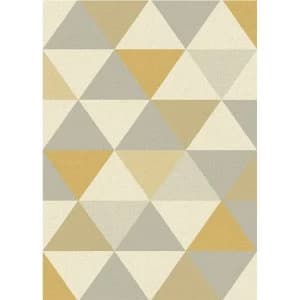 Asiatic Focus Rug - 230 x 160cm - Triangle Ochre