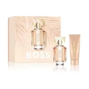 Hugo Boss Boss The Scent Eau de Toilette For Her & Body Lotion Giftset 50ml + 75ml