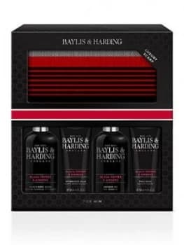Baylis & Harding Signature Mens Black Pepper and Ginseng Scarf Gift Set