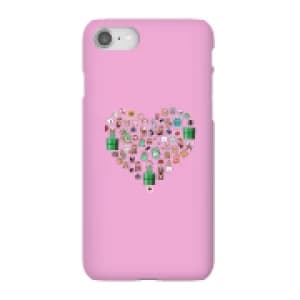 Pixel Sprites Heart Phone Case - iPhone 8 - Snap Case - Gloss