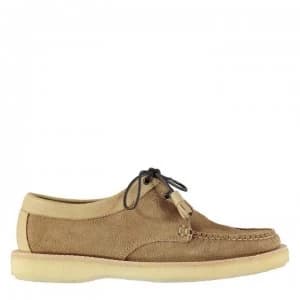 Bass Weejuns Tie Reverso Shoes - Earth Suede