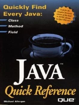 Java by Michael M Afergan Paperback