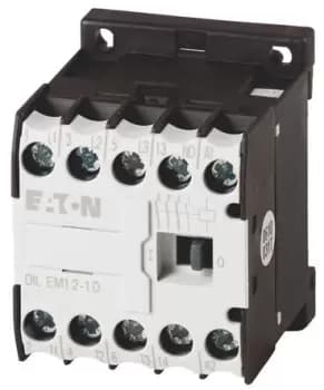 Eaton DILEM 3 Pole Reversing Contactor - 50 A, 400 V Coil, 1 N/O, 5.5 kW