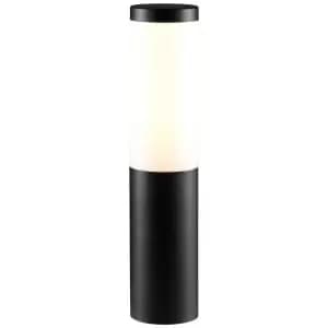 ELLUMIERE Black Metal Outdoor Low Voltage LED Bollard Light 3W
