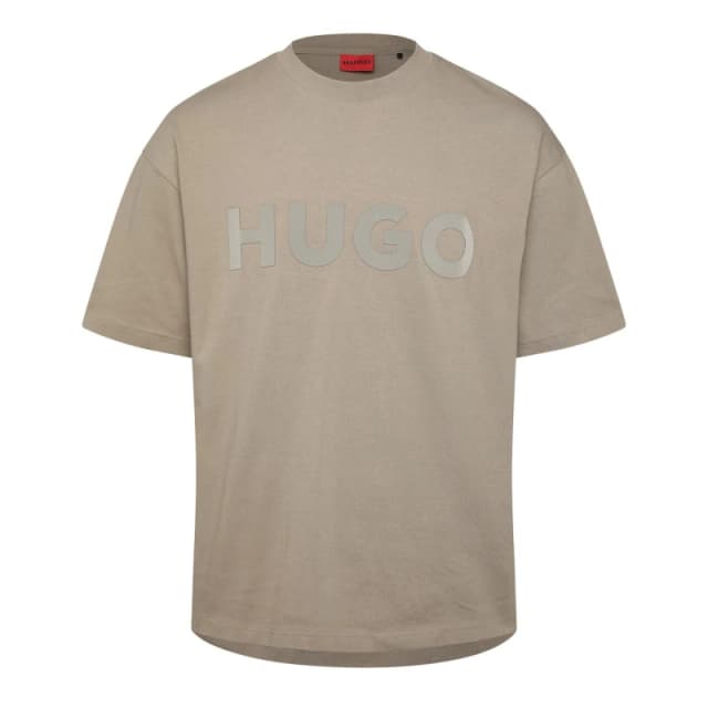 Hugo Dinkee Oversized Fit T-Shirt Brown male S
