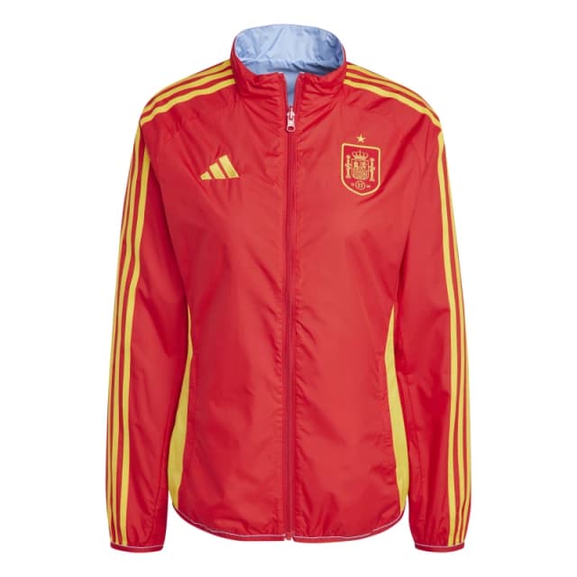 adidas Spain Rain Jacket 2024 Womens Better Scarlet female 8 (XS)