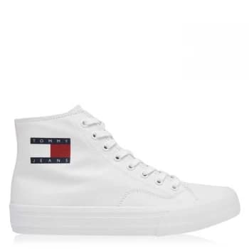 Tommy Jeans High-Top Trainers - White