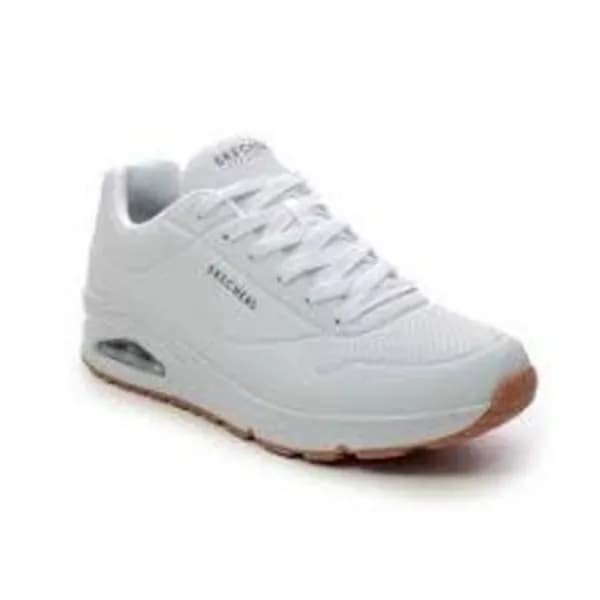 Skechers Uno Slip Resistant Work Trainers - White Size 11, Men White VSIXC Male 11