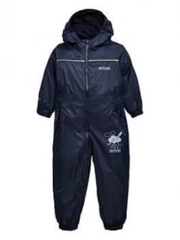 Boys, Regatta Baby Boy Puddle IV Splash Suit - Navy, Size 6-12 Months
