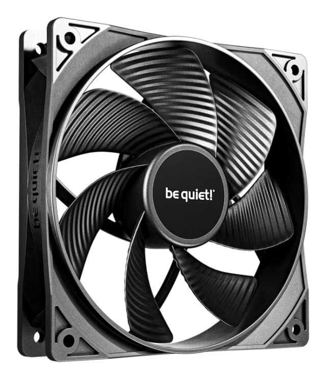 be quiet! be quiet! Pure Wings 3 120mm PWM Reverse Triple-Pack Computer case Fan 12cm Black 3 pc(s) BL137