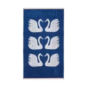 Scion Swim Swam Sawn Guest Towel, Denim