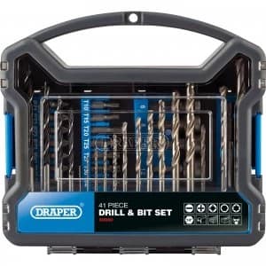 Draper 41 Piece Drill Bit and Accessory Set