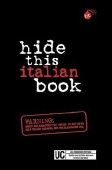 Hide This Italian Book Paperback