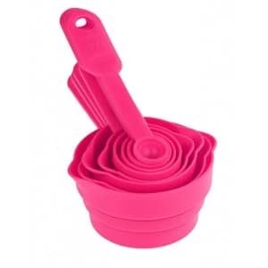 Chef Aid Set Measuring Cups And Spoons 8 Piece