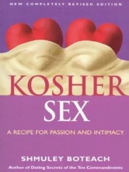 Kosher Sex by Rabbi Shmuley Boteach Paperback