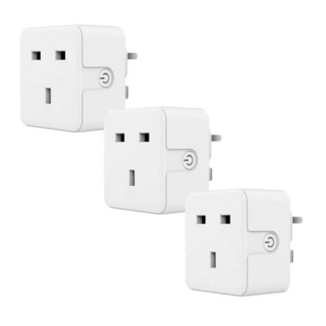 Ener-J WiFi & Bluetooth Smart 13A Plug, Max 3120W, UK Plug (3 Pcs Pack)