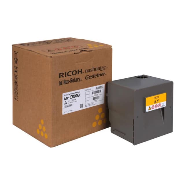 Ricoh 842193 Yellow Toner Cartridge (Original)
