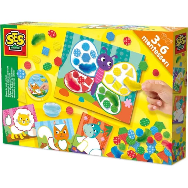 SES Creative Montessori - Sorting colours and materials Multi unisex One Size