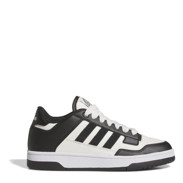 adidas Rapid Court Low-Top Trainers Womens Black/White female 4 (36.7)