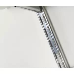 Twin Slot Shelving Kit - 1981mm Krome Twinslot and 470mm Brackets - Chrome Effect