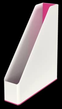 Leitz WOW Duo Colour Magazine File A4 Pink 53621023 (Pk1)