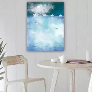 473473234_70100 Multicolor Decorative Canvas Painting