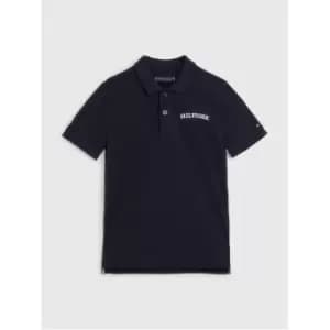 Tommy Hilfiger Hilfiger Arched Polo S/S - Blue