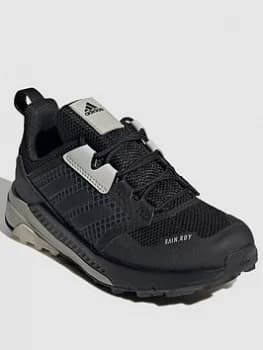 adidas Kids Unisex Terrex Trailmaker RAIN/RDY Shoes - Black/Grey, Size 11