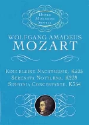 eine kleine nachtmusik serenata notturna and sinfonia concertante
